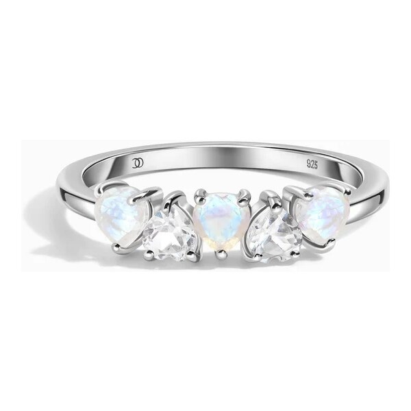 Royal Exklusive Royal Fashion strieborný rhodiovaný prsteň Láska s 41356655