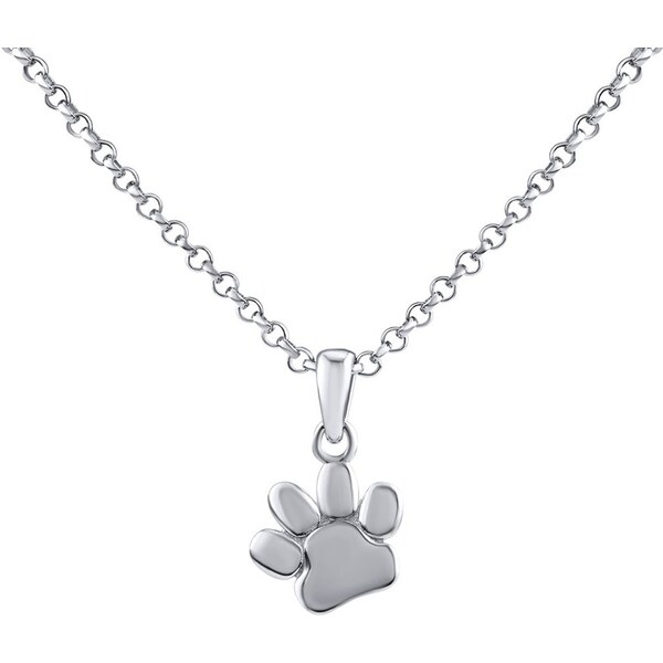 Ligot Strieborný prívesok labka s retiazkou 50 cm JJJSVX00004 46719659