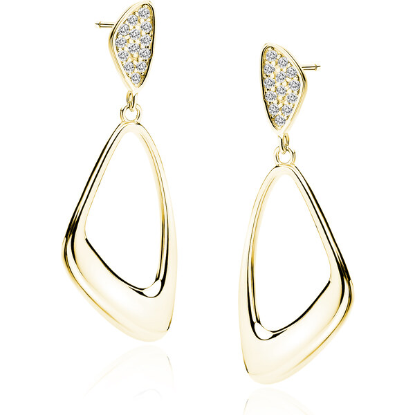 Olivie Strieborné náušnice VALENTINA GOLD 7041 35987464