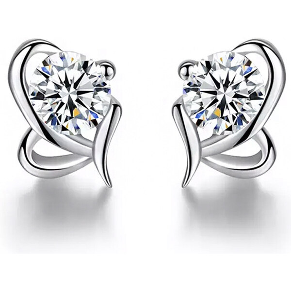 Dámske strieborné náušnice JIMMIE 35095510