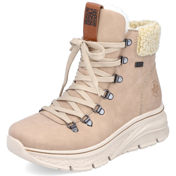Dámska členková obuv Rieker 48034-20 béžová 35104068