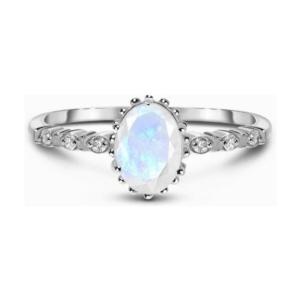 Royal Exklusive Royal Fashion strieborný rhodiovaný prsteň Nad mraky s 41354761