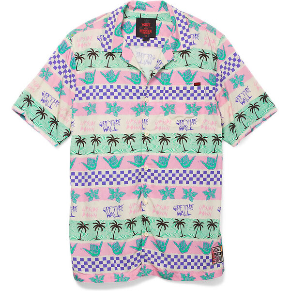 Vans X Stranger Things California Stripe Buttondown Shirt - Pánske - 66356363