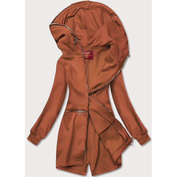 LHD Červená vypasovaná dámska mikina (AMG-17) 35674943