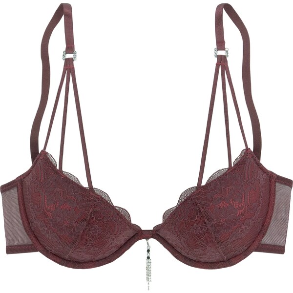LASCANA Podprsenka vínovo červená 54234966