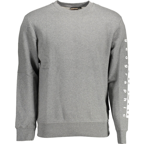 Šedá mikina Napapijri bez zipsu 64703427