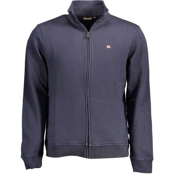 Pánska mikina na zips NAPAPIJRI modrá 64703851