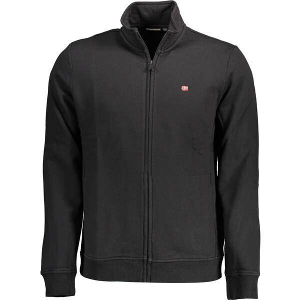 Pánska mikina na zips Napapijri čierna 64705145