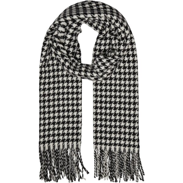 PIECES Šál PCJIRA čierna / biela 57873540