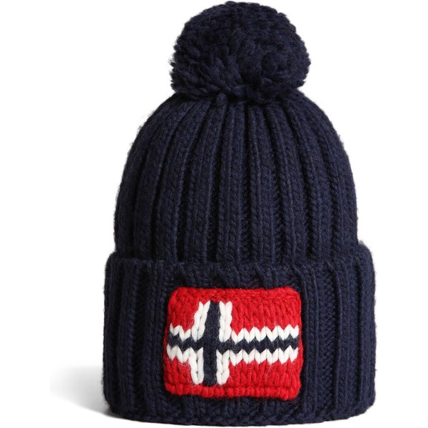 NAPAPIJRI Čiapky Semiury námornícka modrá / červená / biela 65642017