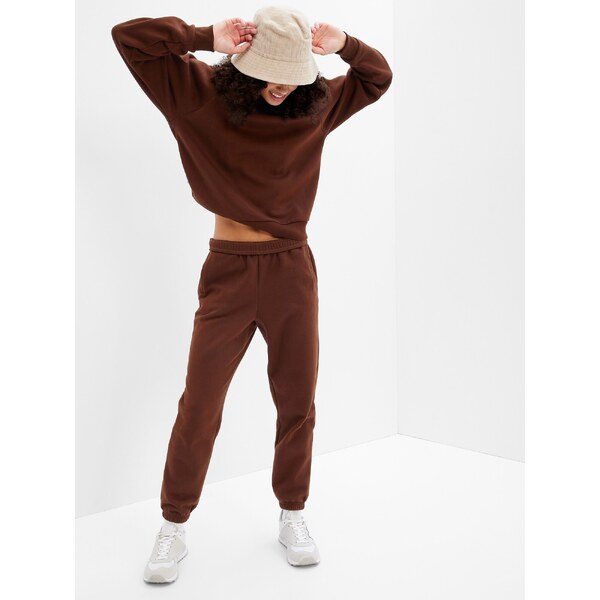 Hnedé dámske tepláky GAP 50532964