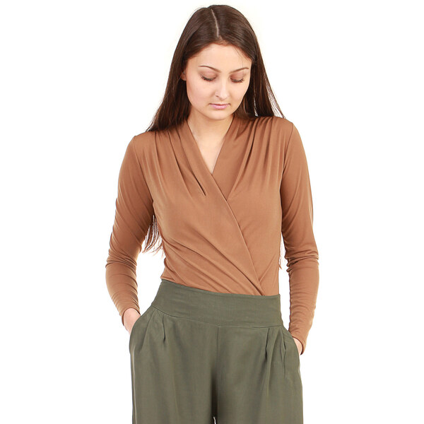 Glara Body s dlhým rukávom 35165323