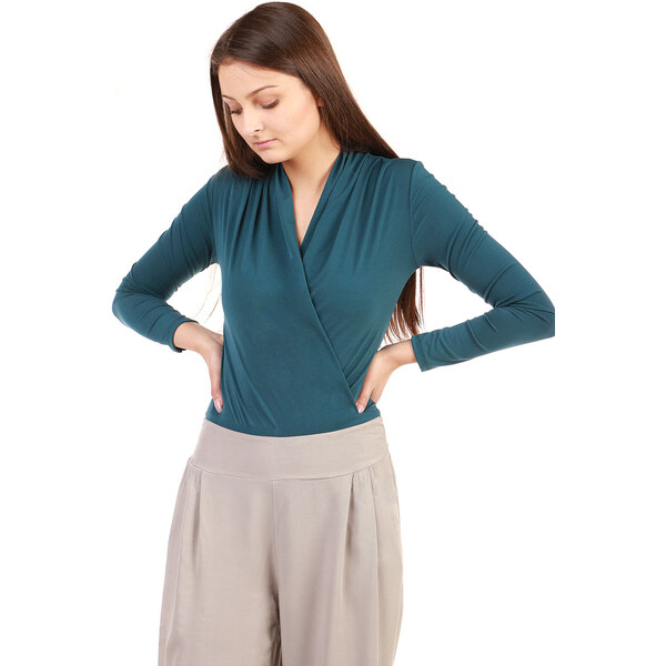 Glara Body s dlhým rukávom 35165324