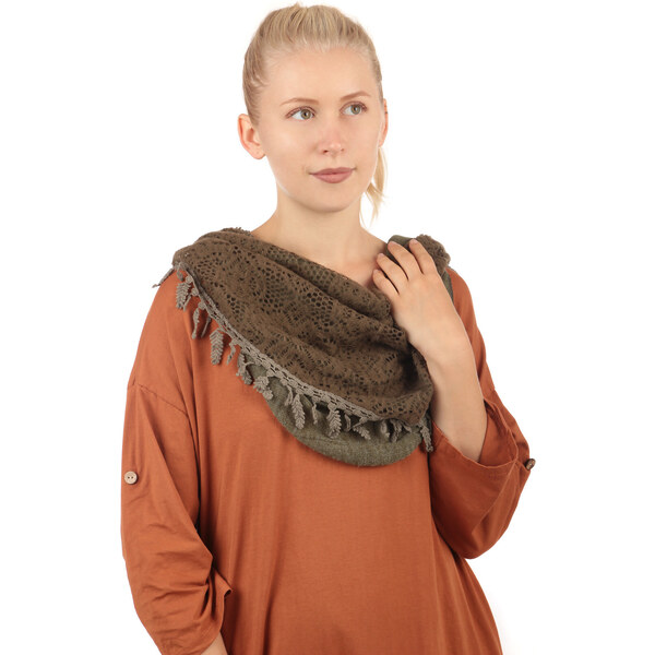 Glara Šatka s čipkou 35251118