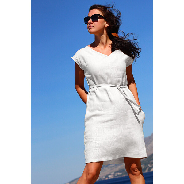 100% lanové autorské šaty Lotika 35175426