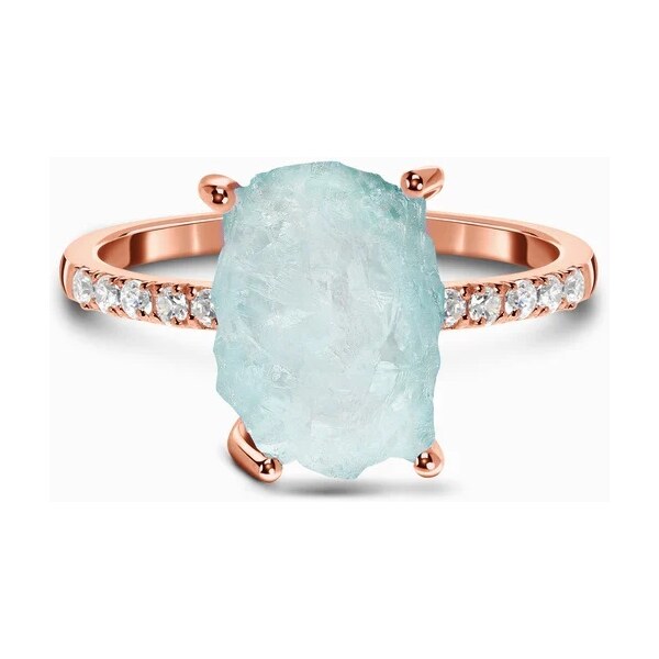 Royal Exklusive Royal Fashion prsteň Raw 14k ružové zlato Vermeil s 41479175