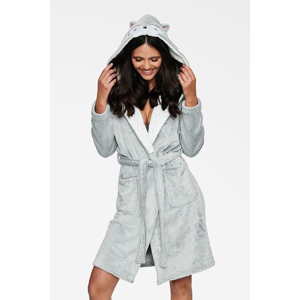 Henderson Dámsky župan Hoax sivý 57956778