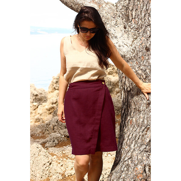 Lanová zavinovacia česká sukňa Lotika Premium quality 35230135