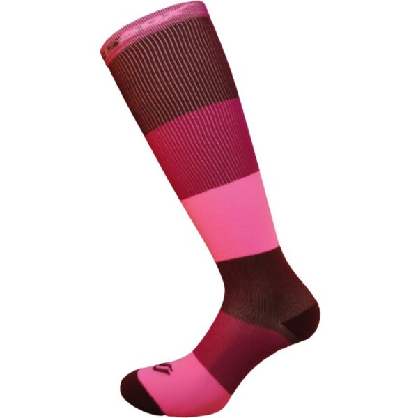 X-TRIPLE farebné kompresný podkolienky COMPRESSOX Fuchsia / Fialová / 36289570