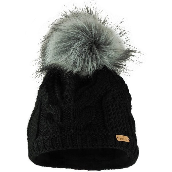 Bontis Dámska zimná čiapka s kožušinovým brmbolcom 35227587