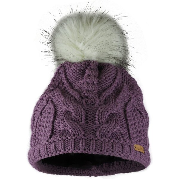 Bontis Dámska zimná čiapka s kožušinovým brmbolcom 35227591