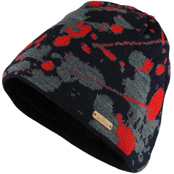 Bontis Trojfarebná pánska zimná čiapka 35227621