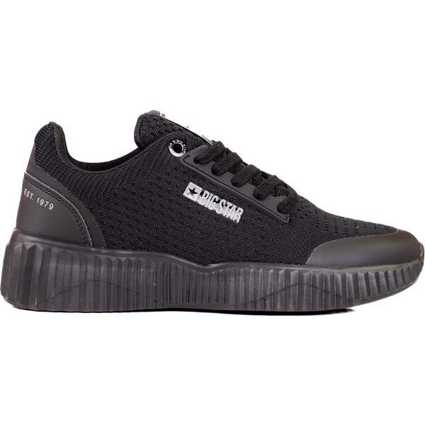 Čierne pohodlné dámske sneakersy Big Star KK274063 KK274063B 35236075