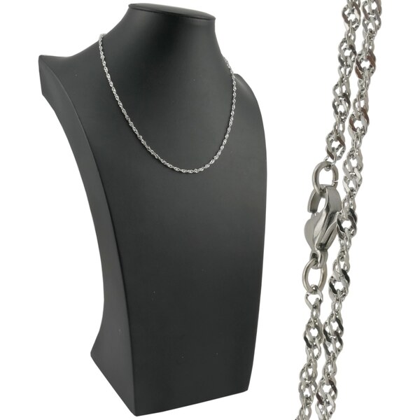 CITY STORM Dámska retiazka z chirurgickej ocele v striebornej farbe 66888705