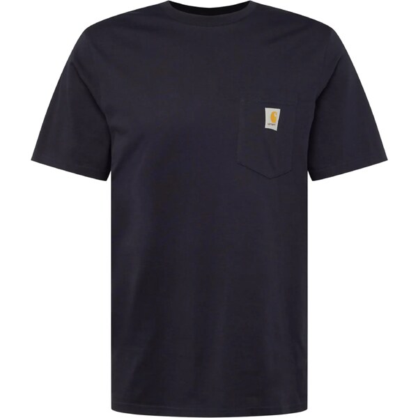 Carhartt WIP Tričko námornícka modrá / žltá / biela 35298940