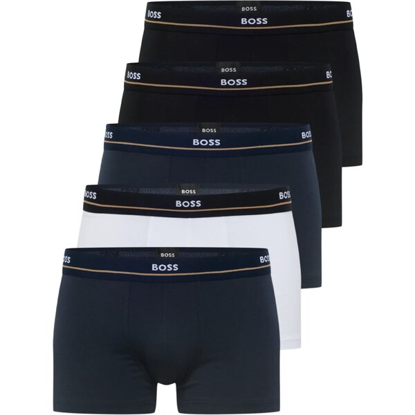 BOSS Boxerky Essential námornícka modrá / kobaltovomodrá / čierna / 35299602