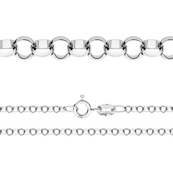 NUBIS Strieborná retiazka ROLO 50 cm 63777684