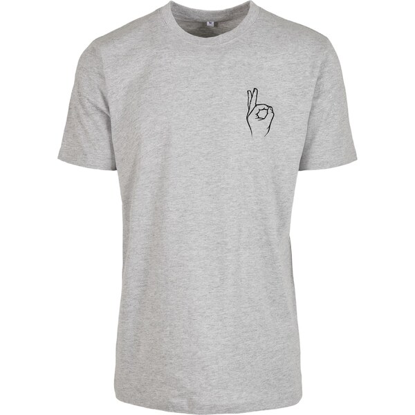 Mister Tee Mens T-shirt Easy Sign - grey 50646684