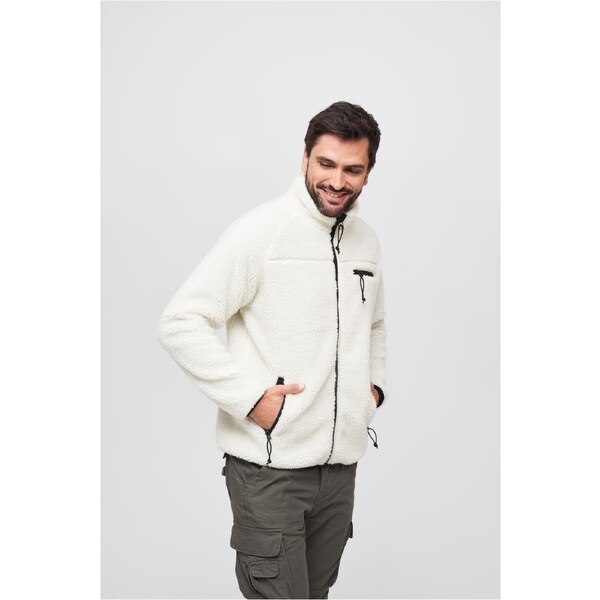 Brandit Teddyfleece jacket white 50541806