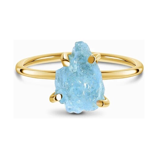 Royal Exklusive Royal Fashion prsteň Raw 14k žlté zlato Vermeil s 41478391