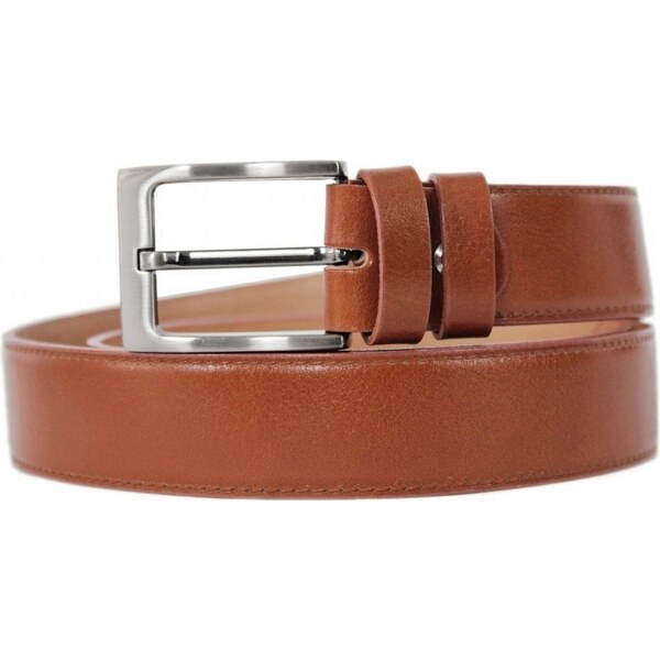 Penny Belts Pánsky kožený opasok 235-020-9/48 koňak 37573645