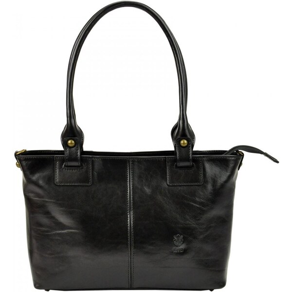 FLORENCE Dámská kožená kabelka Daniela čierna 35335887