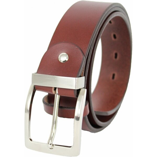 Scorteus Pánsky kožený opasok Scorteus SC-GR-14/2 hnedý 37588853