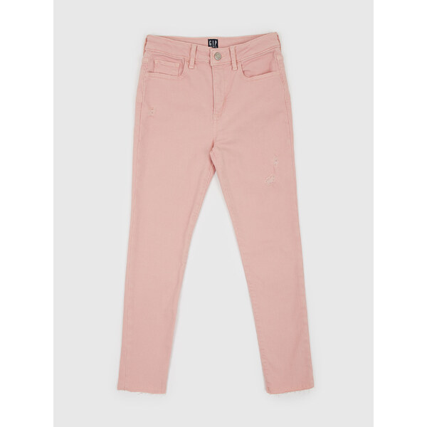 GAP Dievčenské džínsy high rise color 413491-00 66268446