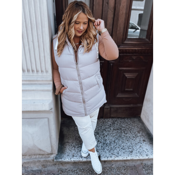 BASIC Svetlofialová prešívaná vesta s kapucňou MIRELLI TY2923 35367893