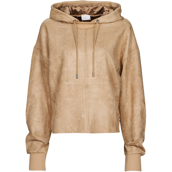 Guess Mikiny GLOBE BEIGE Guess 62493509