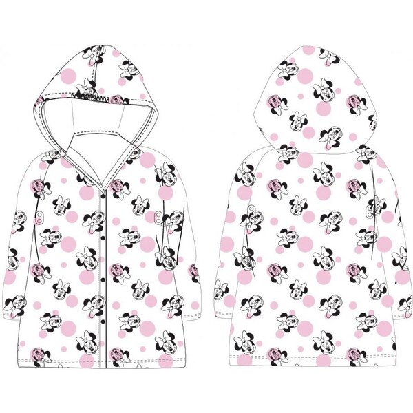 E plus M Dievčenská transparentná pláštenka Minnie Mouse 35391473