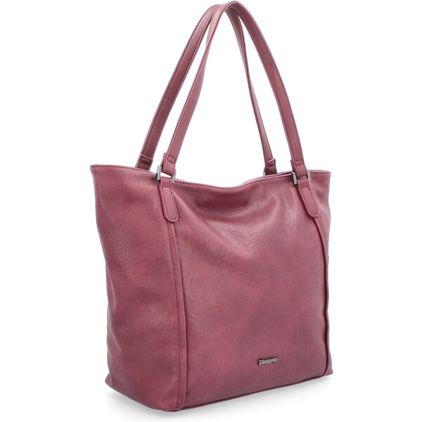 Kabelka zo syntetickej kože cez rameno Tangerin vínová 8024 BO 47092225