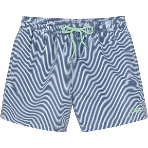 BUFFALO Plavecké šortky modrá / zelená / biela 54236297