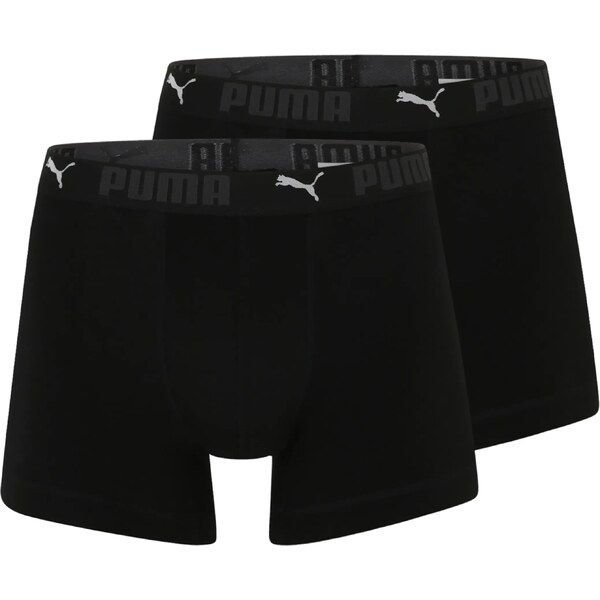 PUMA Boxerky čierna / biela 65043844