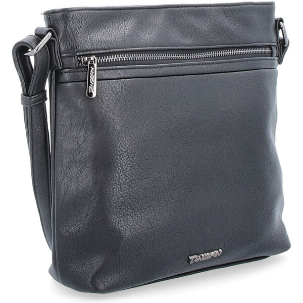 Kabelka zo syntetickej kože crossbody Tangerin čierna 8022 C 47092307
