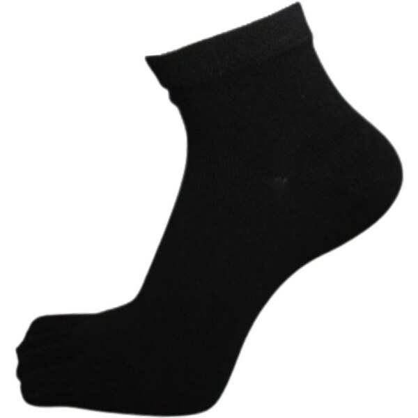 PRSŤÁKY COLOUR prstové členkové ponožky Simply Čierna S 1 pár 36289617