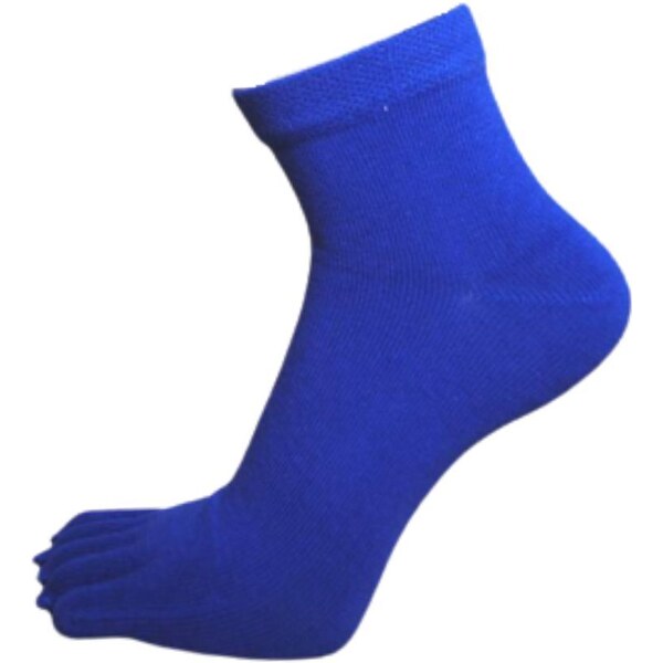 PRSŤÁKY COLOUR prstové členkové ponožky Simply Modrá S 1 pár 36289616