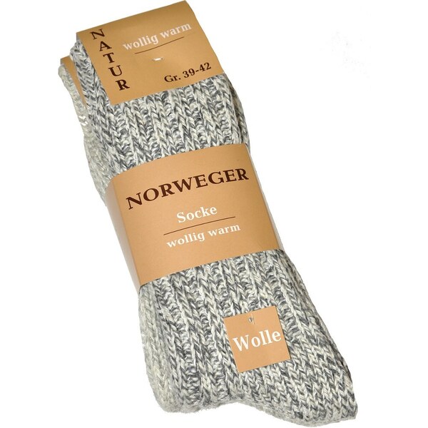 2 PACK ponožiek WiK Norweger Wolle art. 21100 35422171