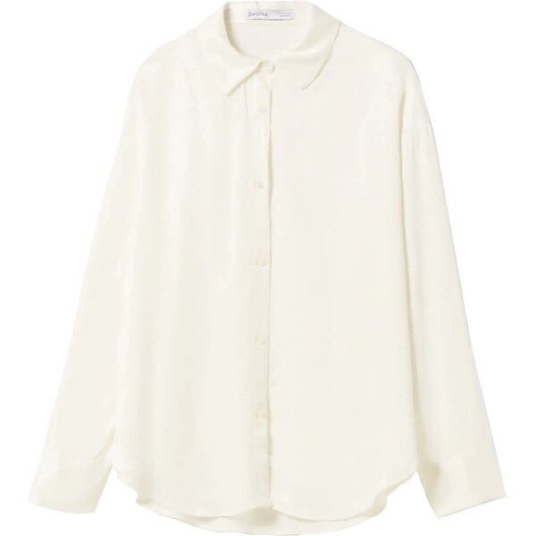 Bershka Blúzka čierna 54235596