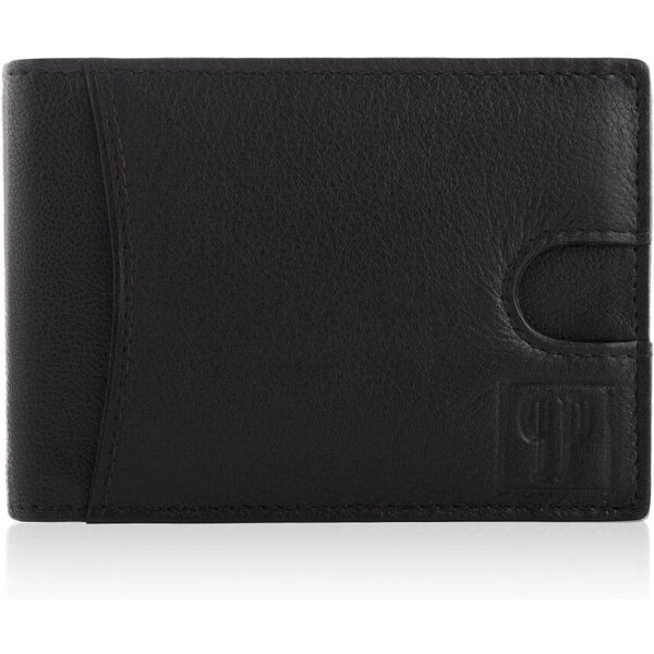 Klasická pánska peňaženka RFID PAOLO PERUZZI T-46-BL | čierna T-46-BL 35438572